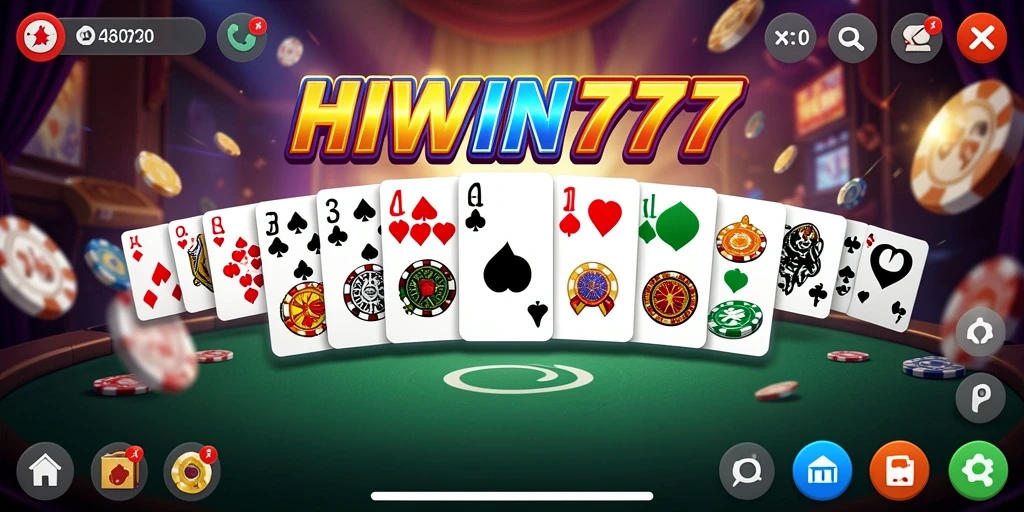 Tampilan gameplay menarik dari HIWIN777 dengan berbagai mode permainan Domino.