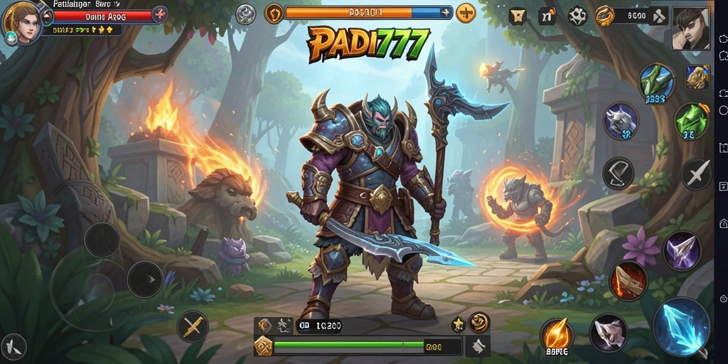 Gameplay epik di dunia fantasi PADI777.