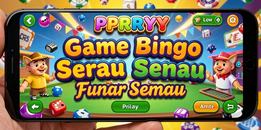 Tampilan gameplay seru dalam PPRRYY yang menghadirkan Bingo.