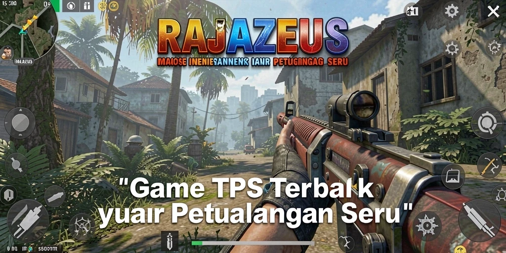Gameplay menegangkan di RAJAZEUS dengan aksi tembak-menembak yang mengasyikkan.